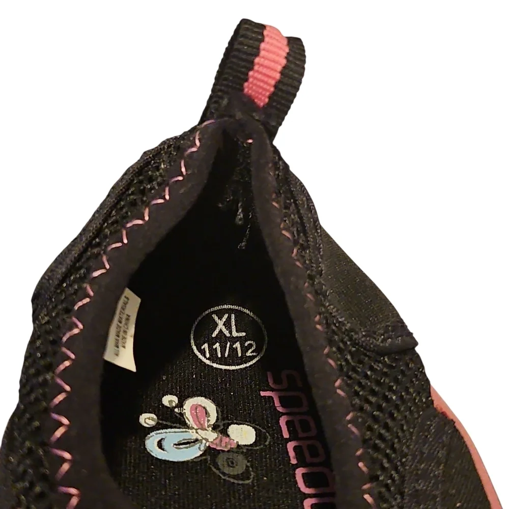 Speedo Black/Pink Water Shoes